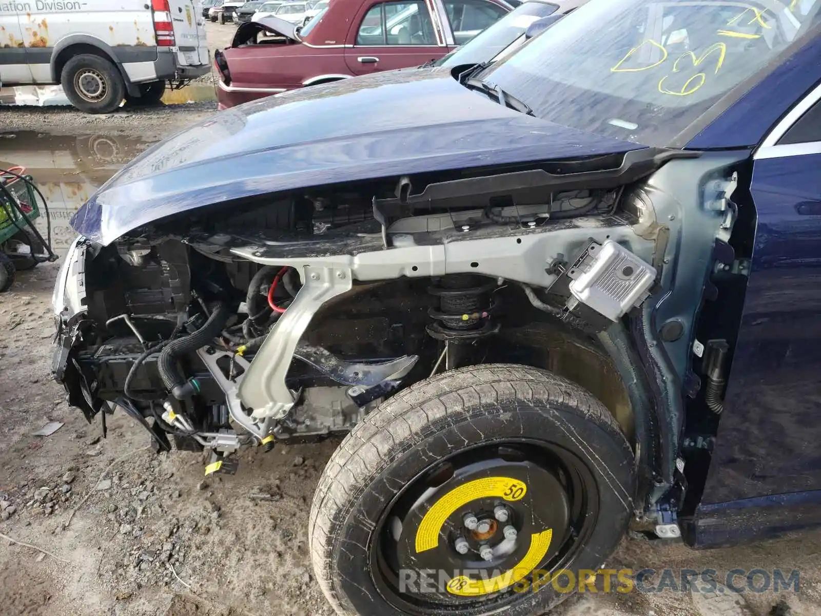 9 Photograph of a damaged car WA1AUCF39M1104654 AUDI Q3 2021