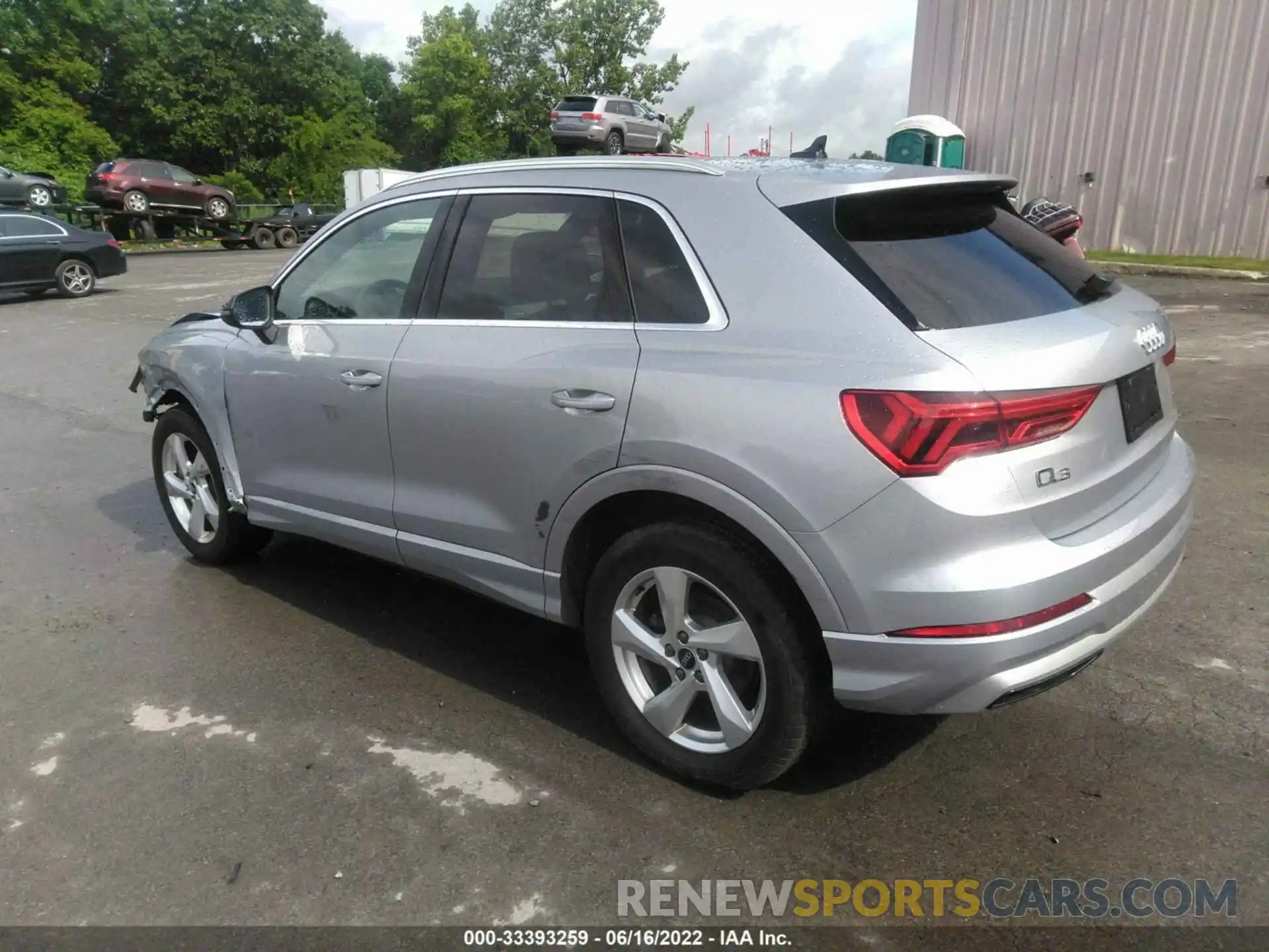 3 Photograph of a damaged car WA1AUCF39M1124919 AUDI Q3 2021