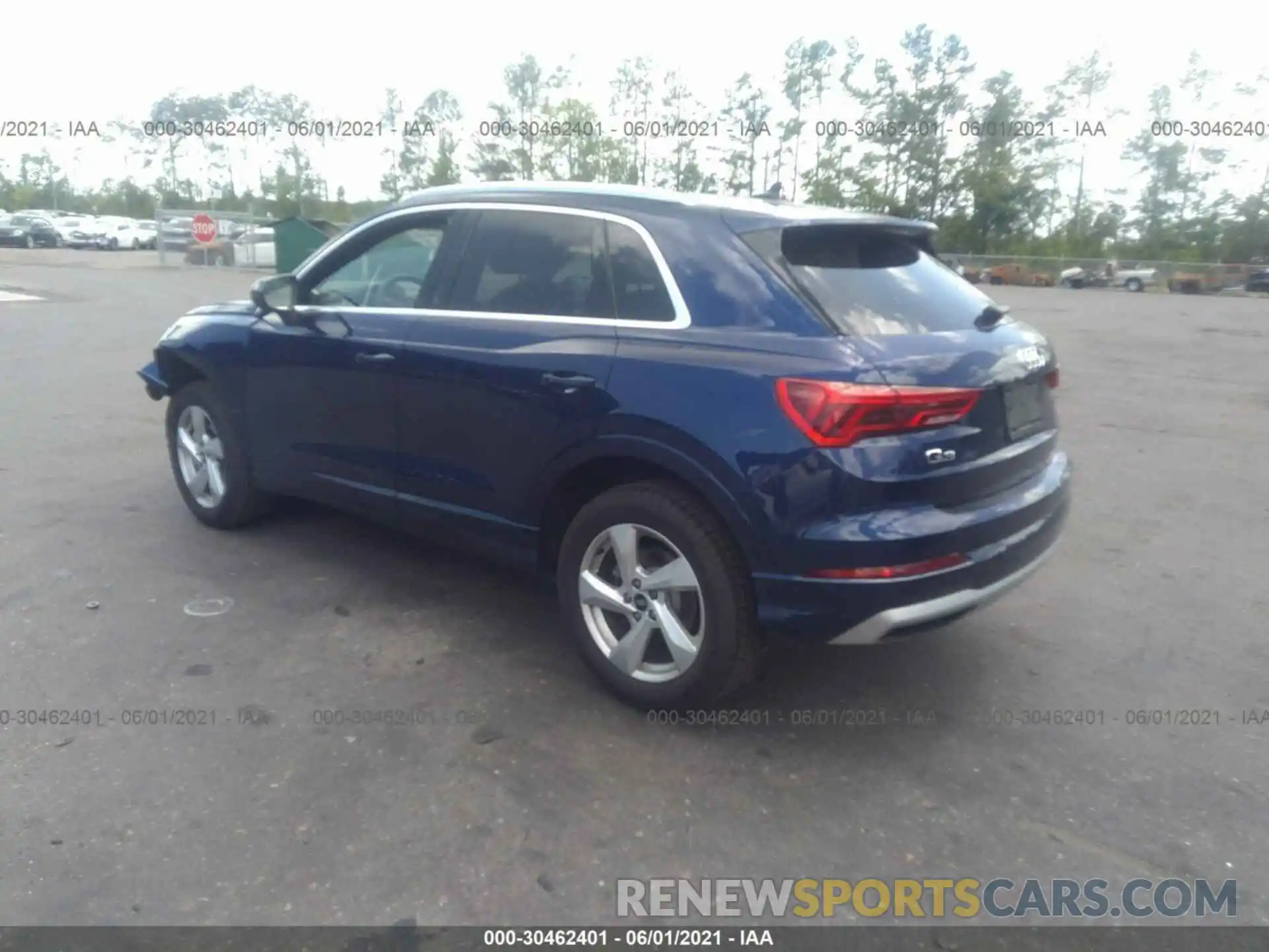 3 Photograph of a damaged car WA1AUCF3XM1058591 AUDI Q3 2021