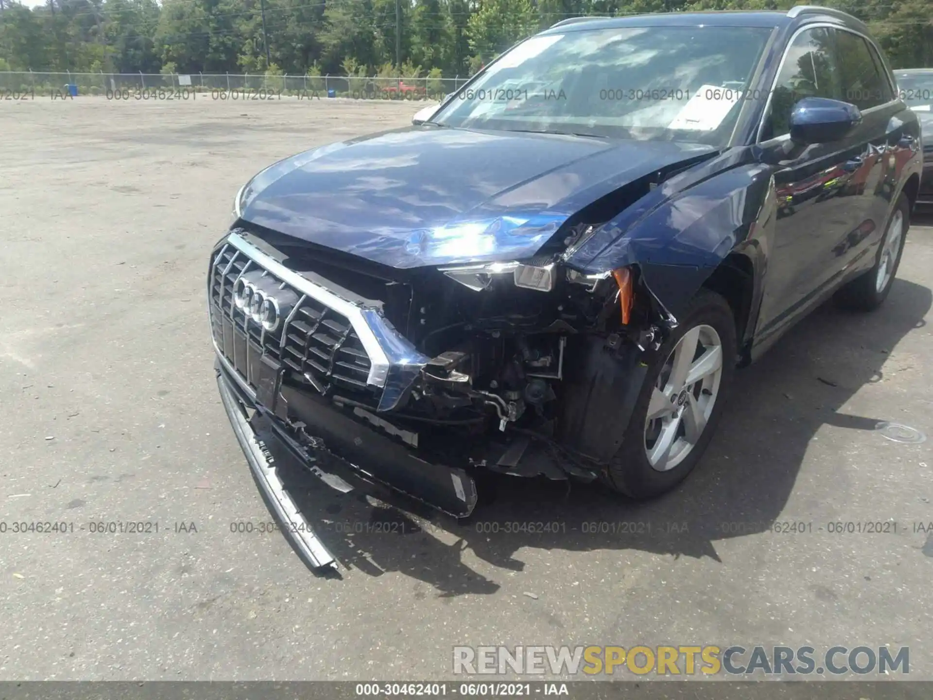 6 Photograph of a damaged car WA1AUCF3XM1058591 AUDI Q3 2021