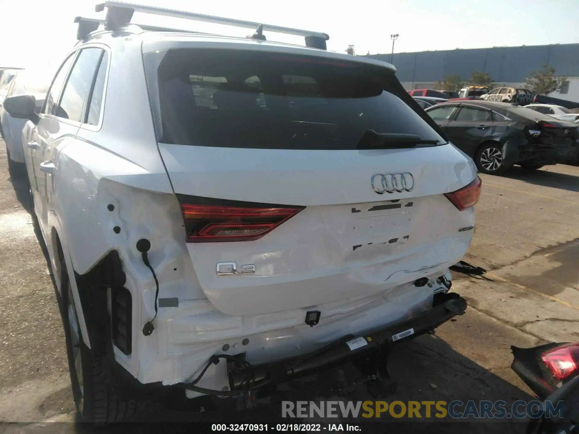 6 Photograph of a damaged car WA1BUCF30M1115272 AUDI Q3 2021