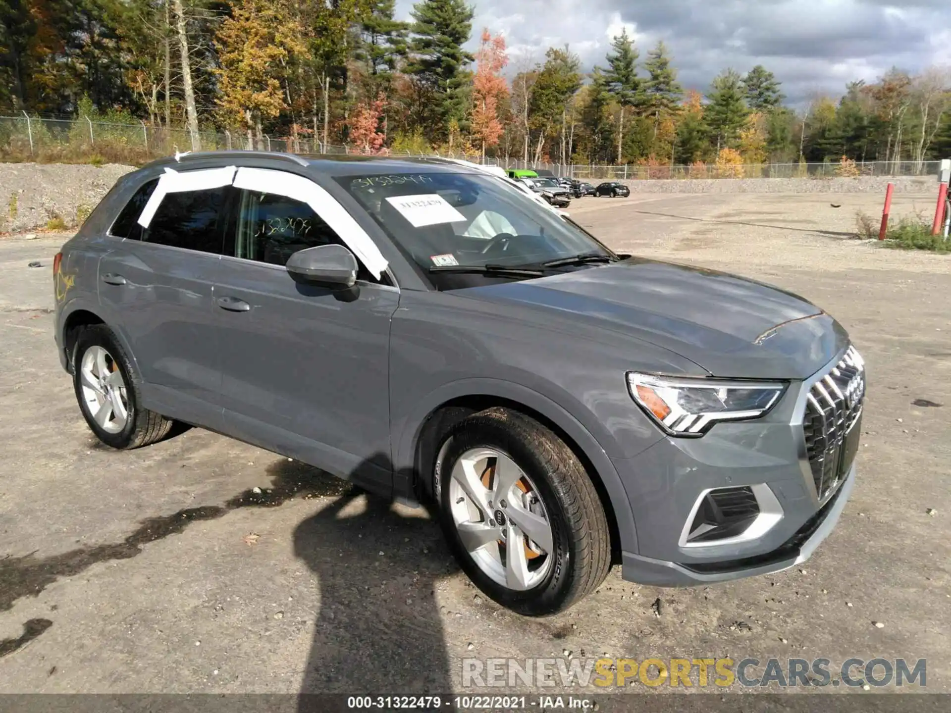 1 Photograph of a damaged car WA1BUCF30M1120441 AUDI Q3 2021