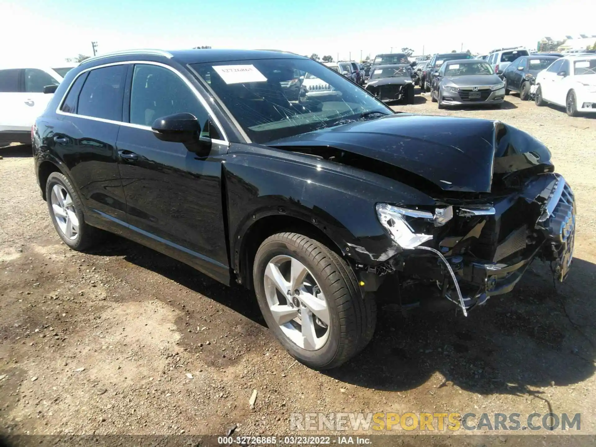 1 Photograph of a damaged car WA1BUCF33M1069372 AUDI Q3 2021