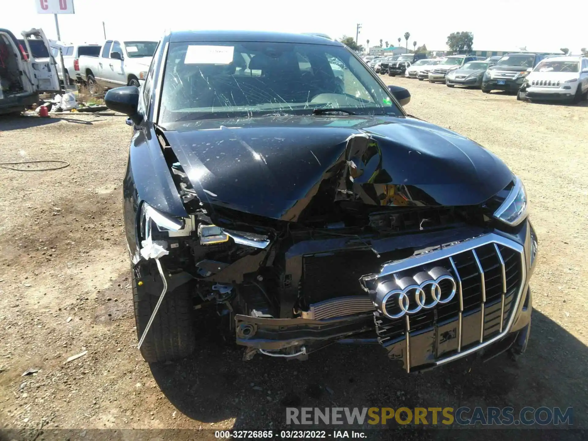 6 Photograph of a damaged car WA1BUCF33M1069372 AUDI Q3 2021