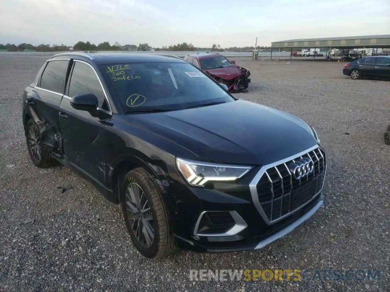 1 Фотография поврежденного автомобиля WA1BUCF34M1136934 AUDI Q3 2021