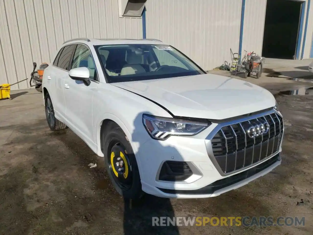 1 Фотография поврежденного автомобиля WA1BUCF35M1132570 AUDI Q3 2021