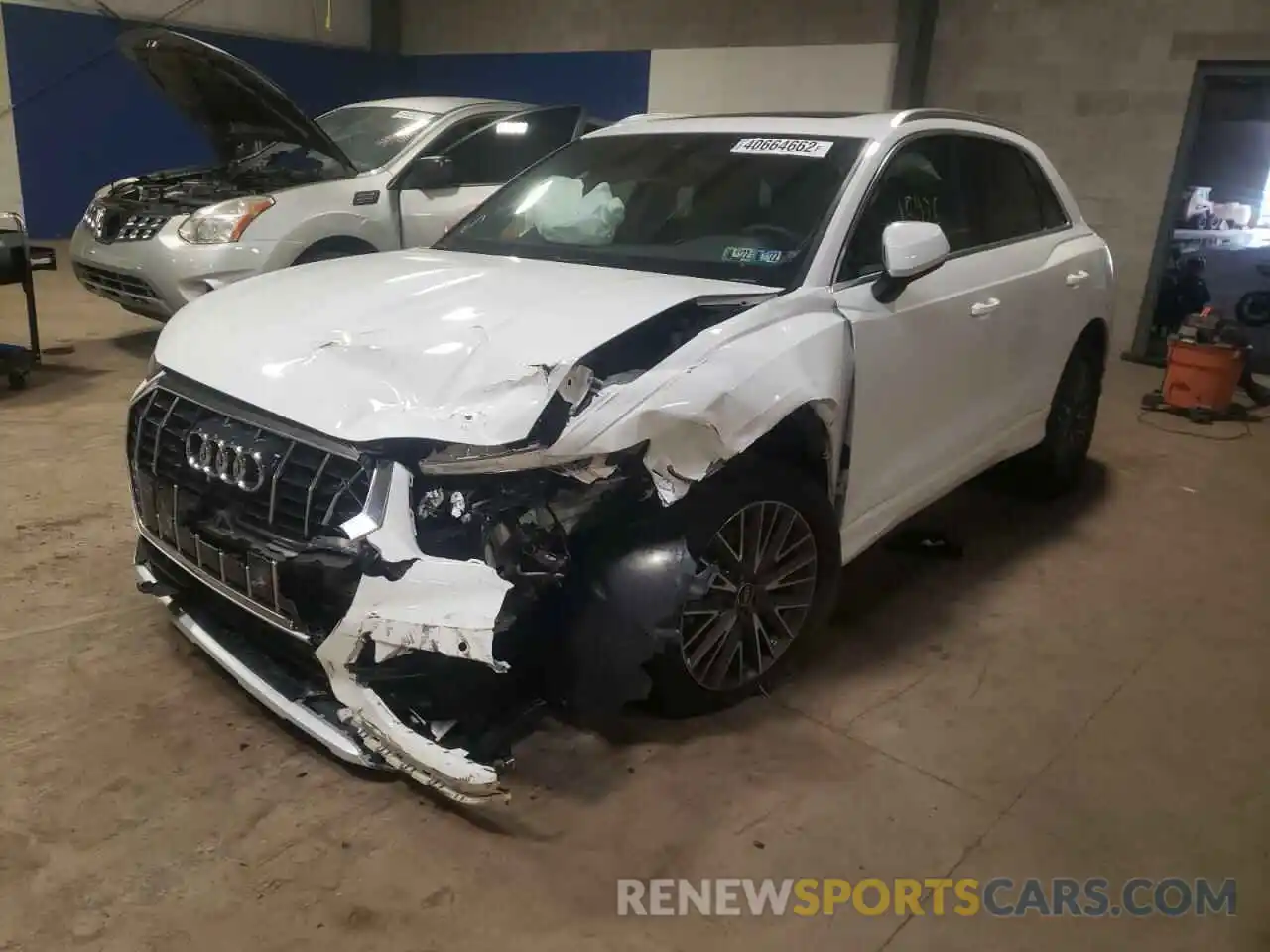 2 Photograph of a damaged car WA1BUCF39M1131583 AUDI Q3 2021