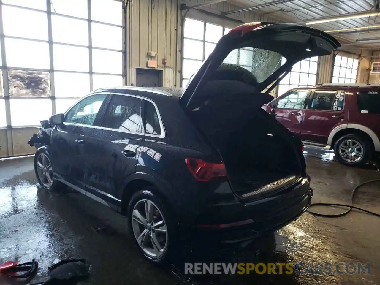 3 Фотография поврежденного автомобиля WA1DECF30M1009653 AUDI Q3 2021