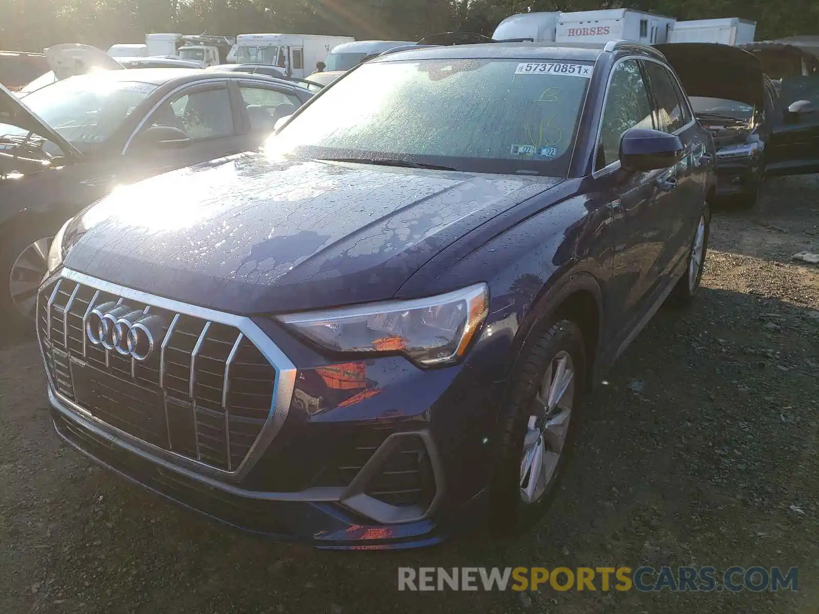 2 Photograph of a damaged car WA1DECF30M1033676 AUDI Q3 2021