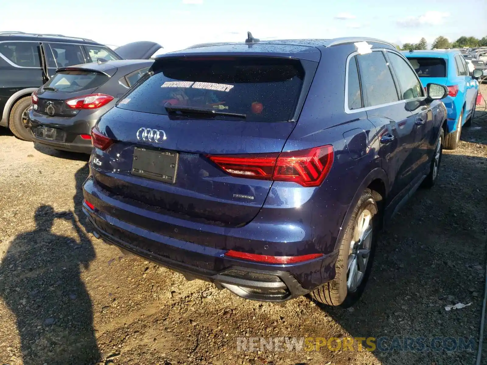 4 Фотография поврежденного автомобиля WA1DECF30M1033676 AUDI Q3 2021