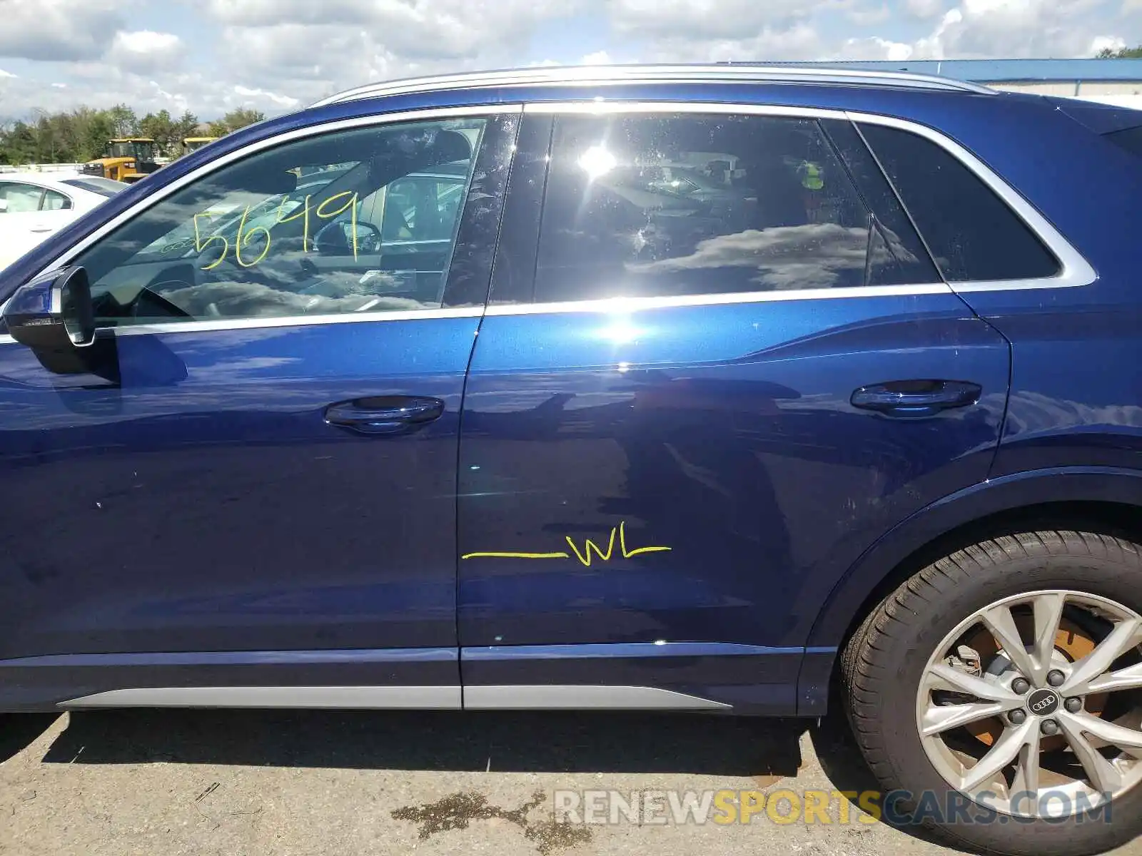 9 Фотография поврежденного автомобиля WA1DECF30M1033676 AUDI Q3 2021