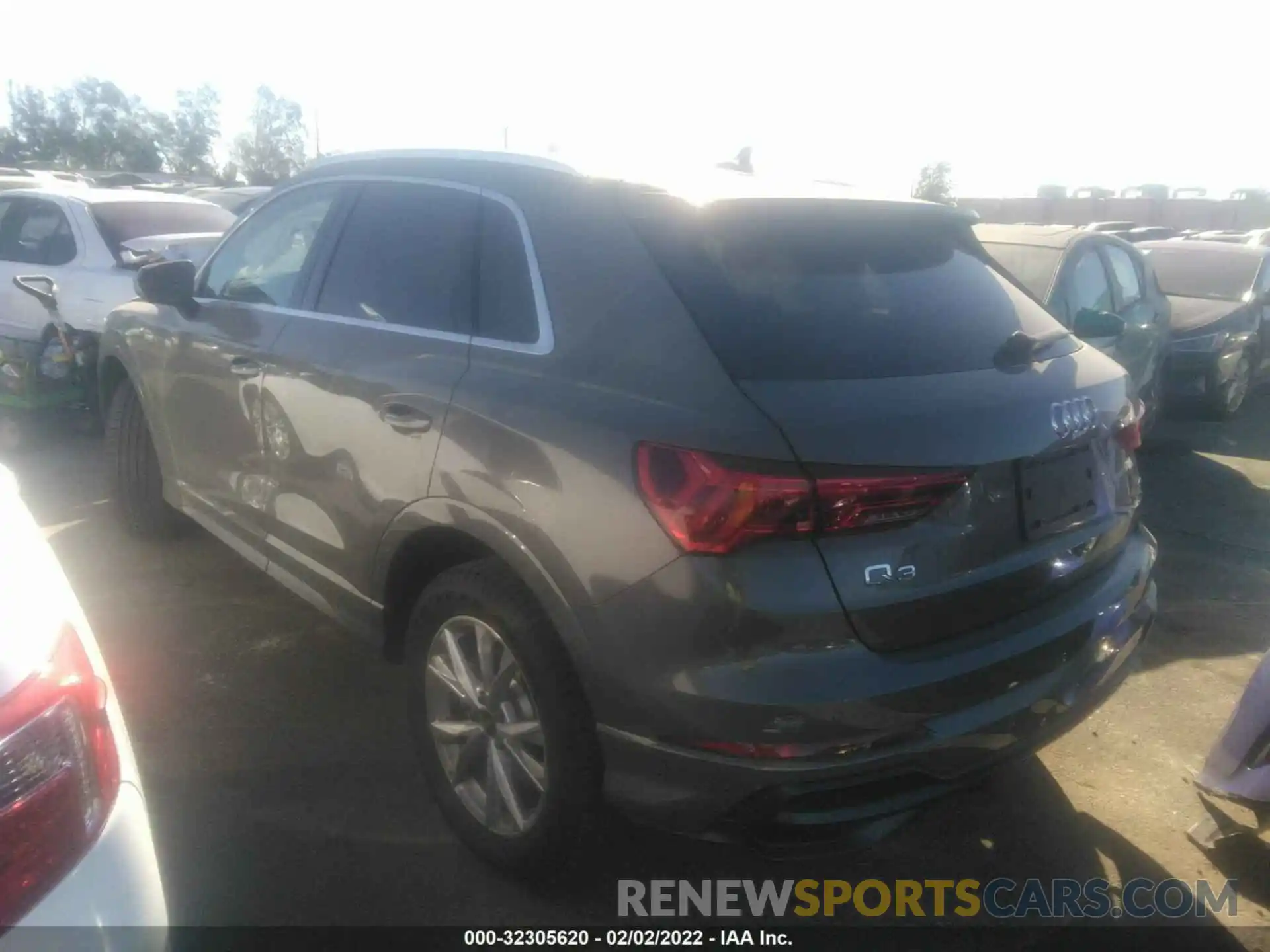 3 Photograph of a damaged car WA1DECF30M1047741 AUDI Q3 2021