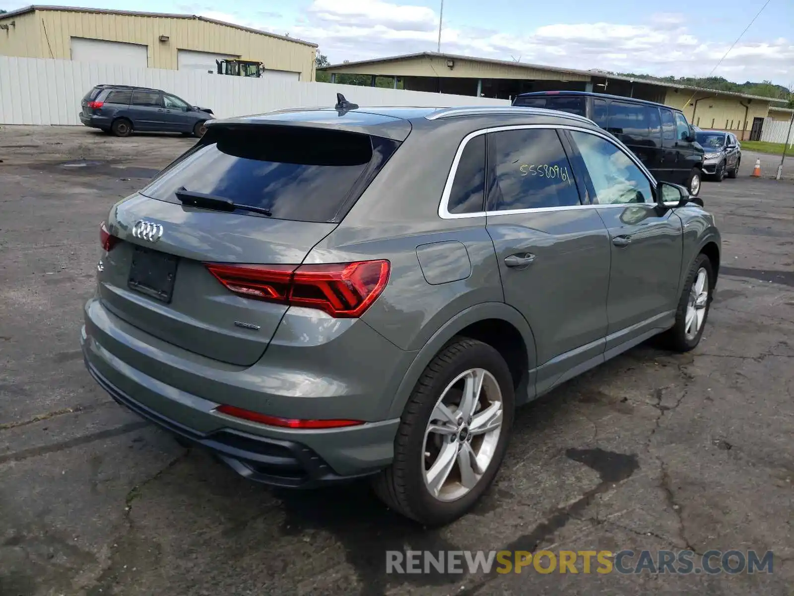 4 Фотография поврежденного автомобиля WA1DECF30M1060344 AUDI Q3 2021