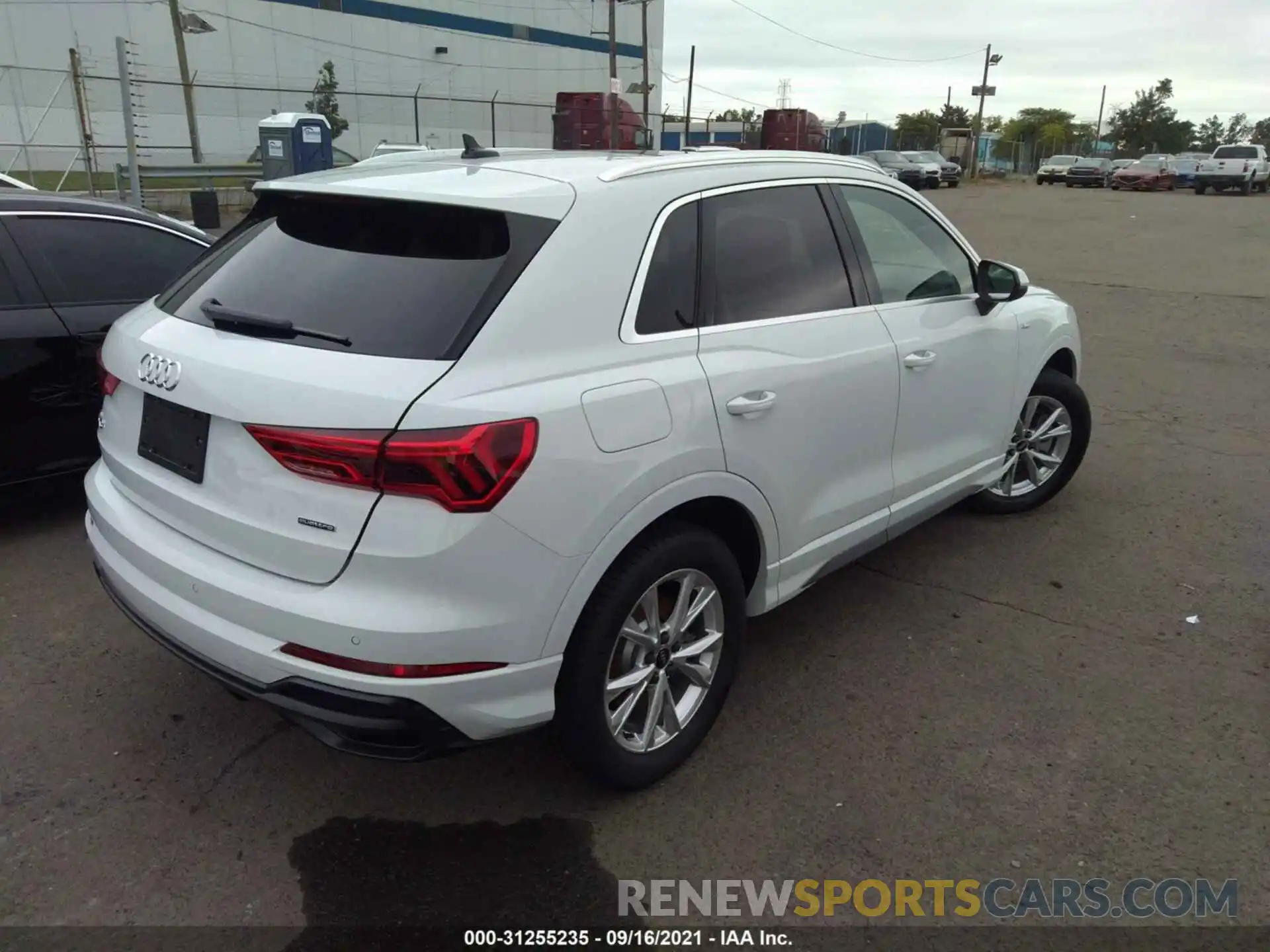 4 Фотография поврежденного автомобиля WA1DECF30M1131476 AUDI Q3 2021