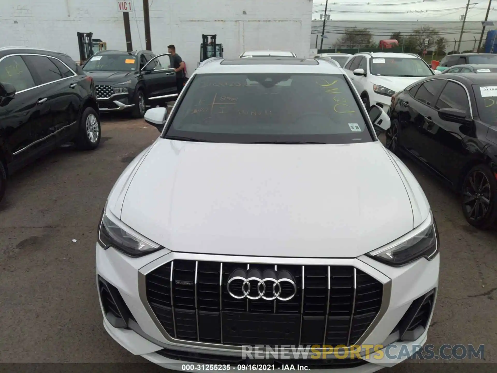 6 Фотография поврежденного автомобиля WA1DECF30M1131476 AUDI Q3 2021