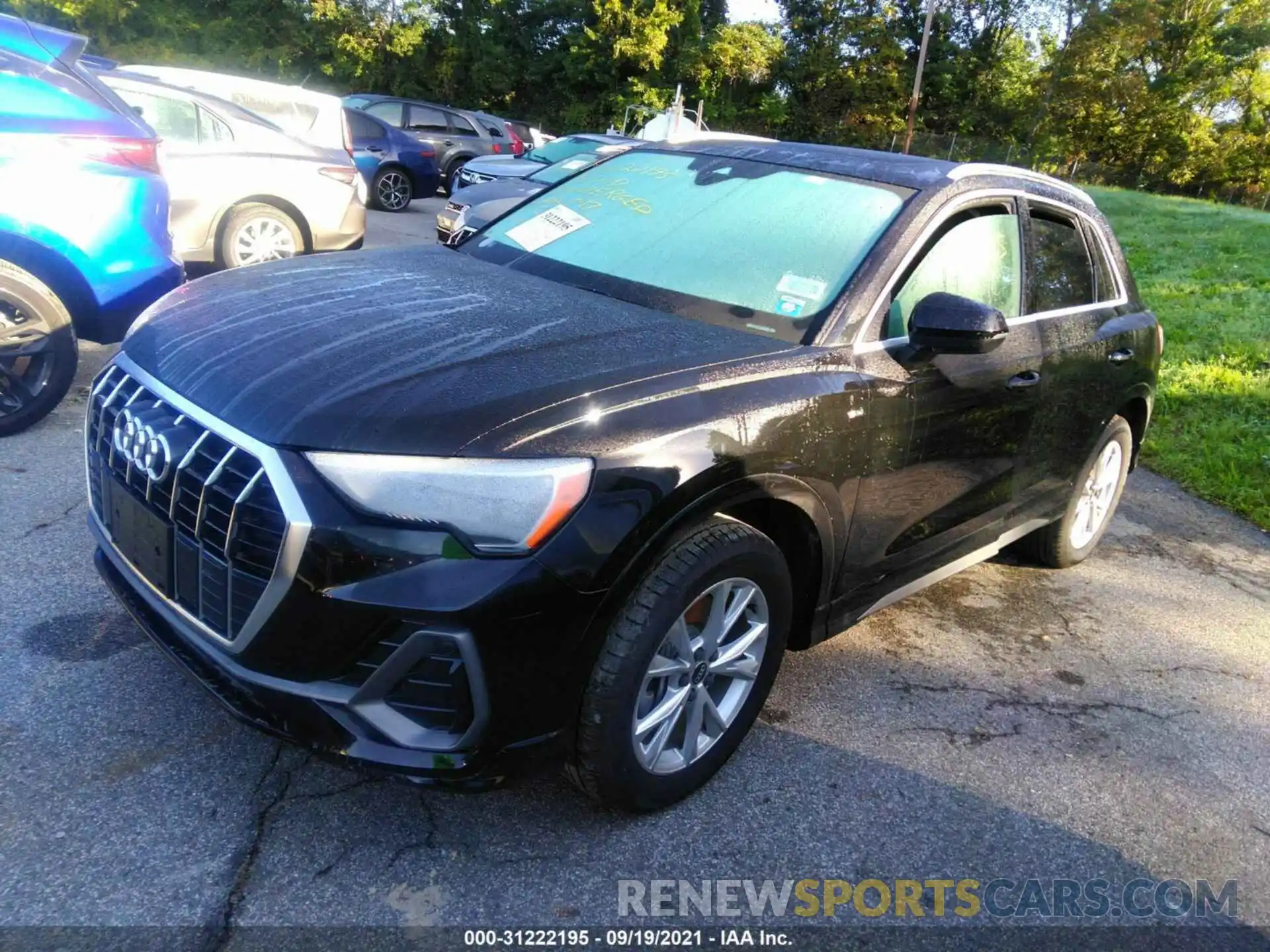 2 Photograph of a damaged car WA1DECF31M1027854 AUDI Q3 2021