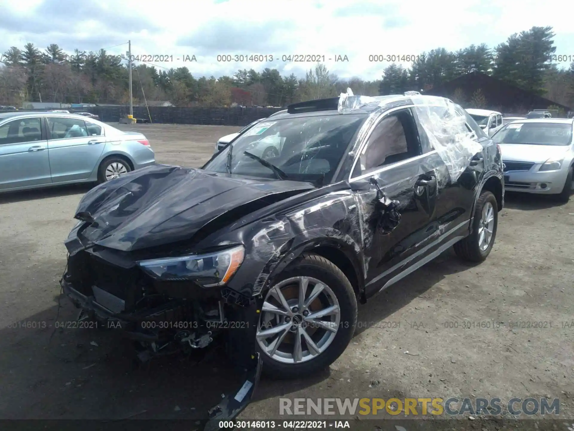 6 Photograph of a damaged car WA1DECF31M1042631 AUDI Q3 2021