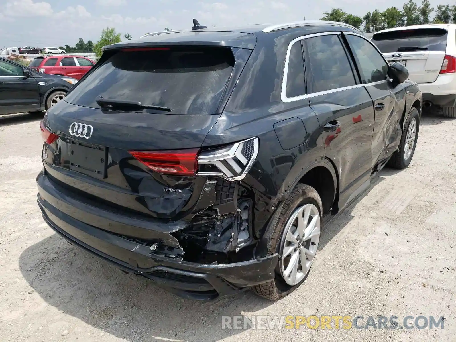 4 Фотография поврежденного автомобиля WA1DECF31M1065388 AUDI Q3 2021