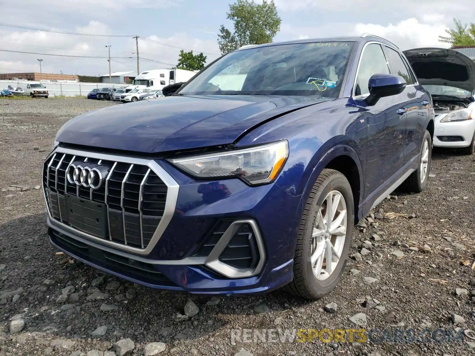 2 Photograph of a damaged car WA1DECF32M1013333 AUDI Q3 2021