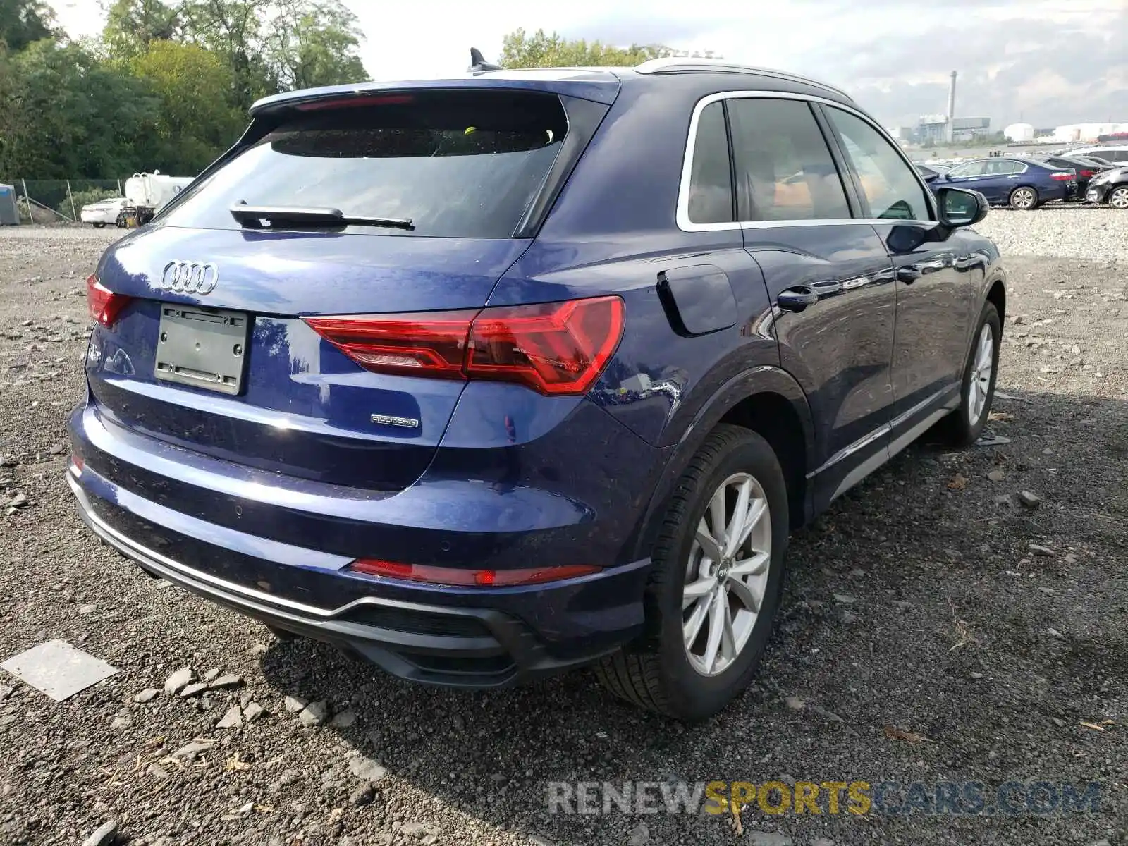 4 Фотография поврежденного автомобиля WA1DECF32M1013333 AUDI Q3 2021