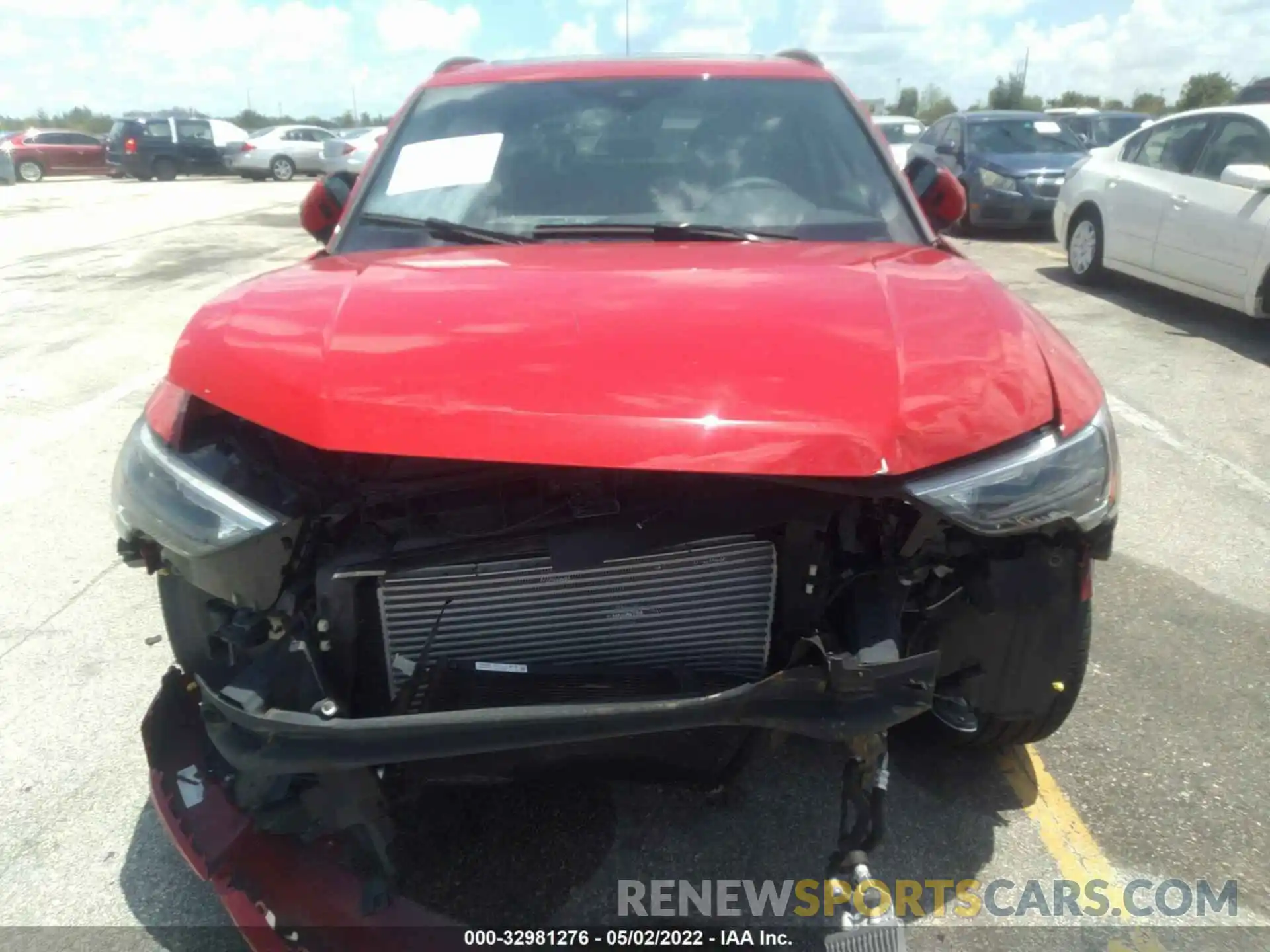 6 Photograph of a damaged car WA1DECF32M1040483 AUDI Q3 2021