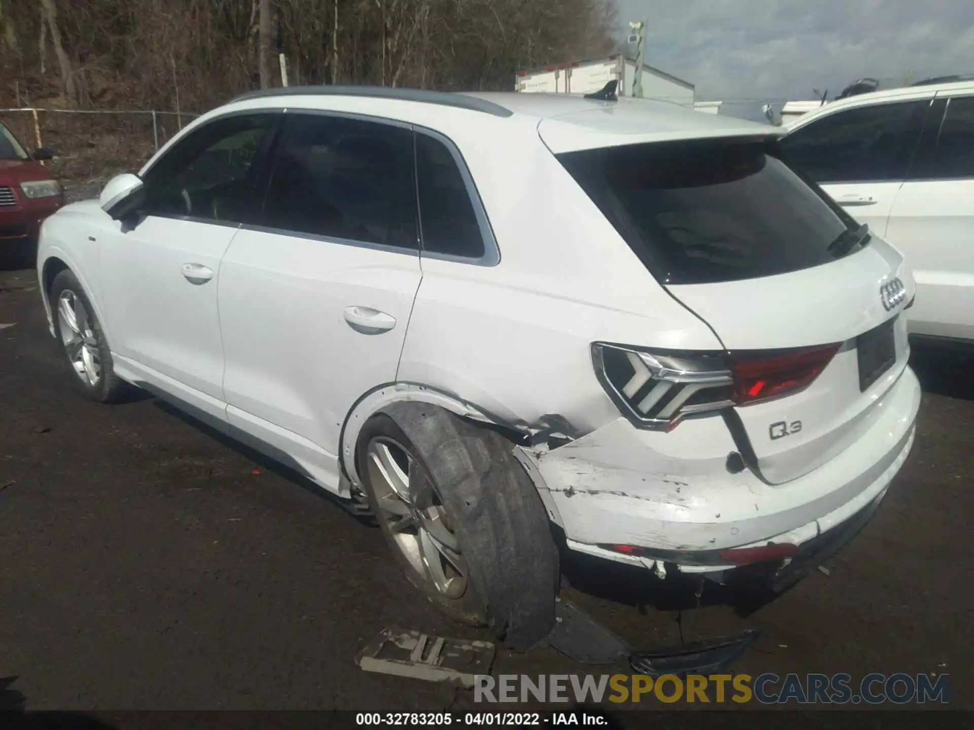 3 Фотография поврежденного автомобиля WA1DECF33M1010053 AUDI Q3 2021