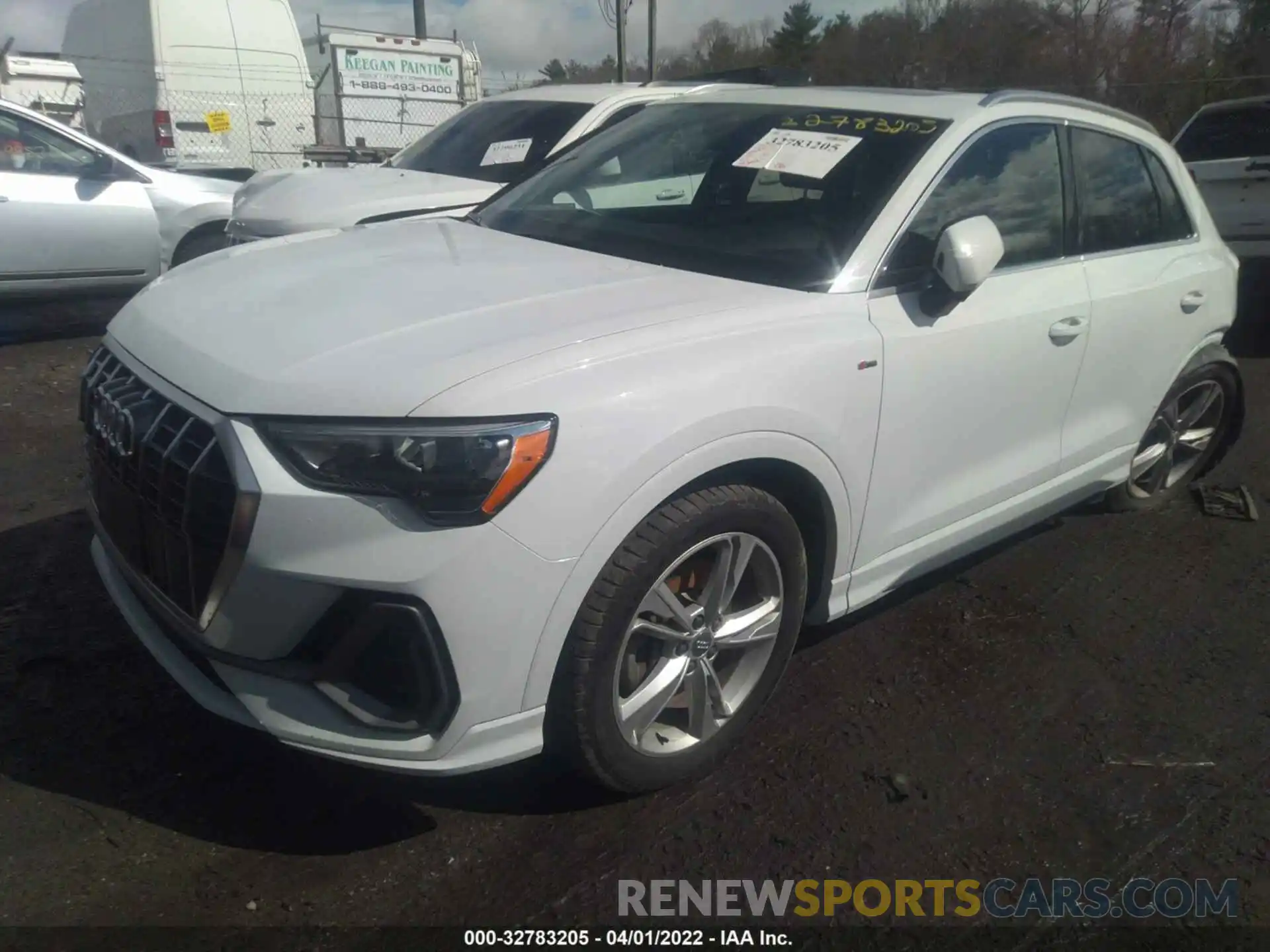 4 Photograph of a damaged car WA1DECF33M1010053 AUDI Q3 2021