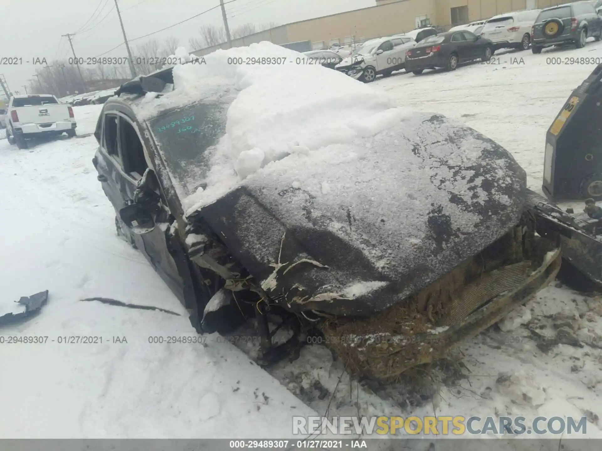 1 Photograph of a damaged car WA1DECF33M1012532 AUDI Q3 2021