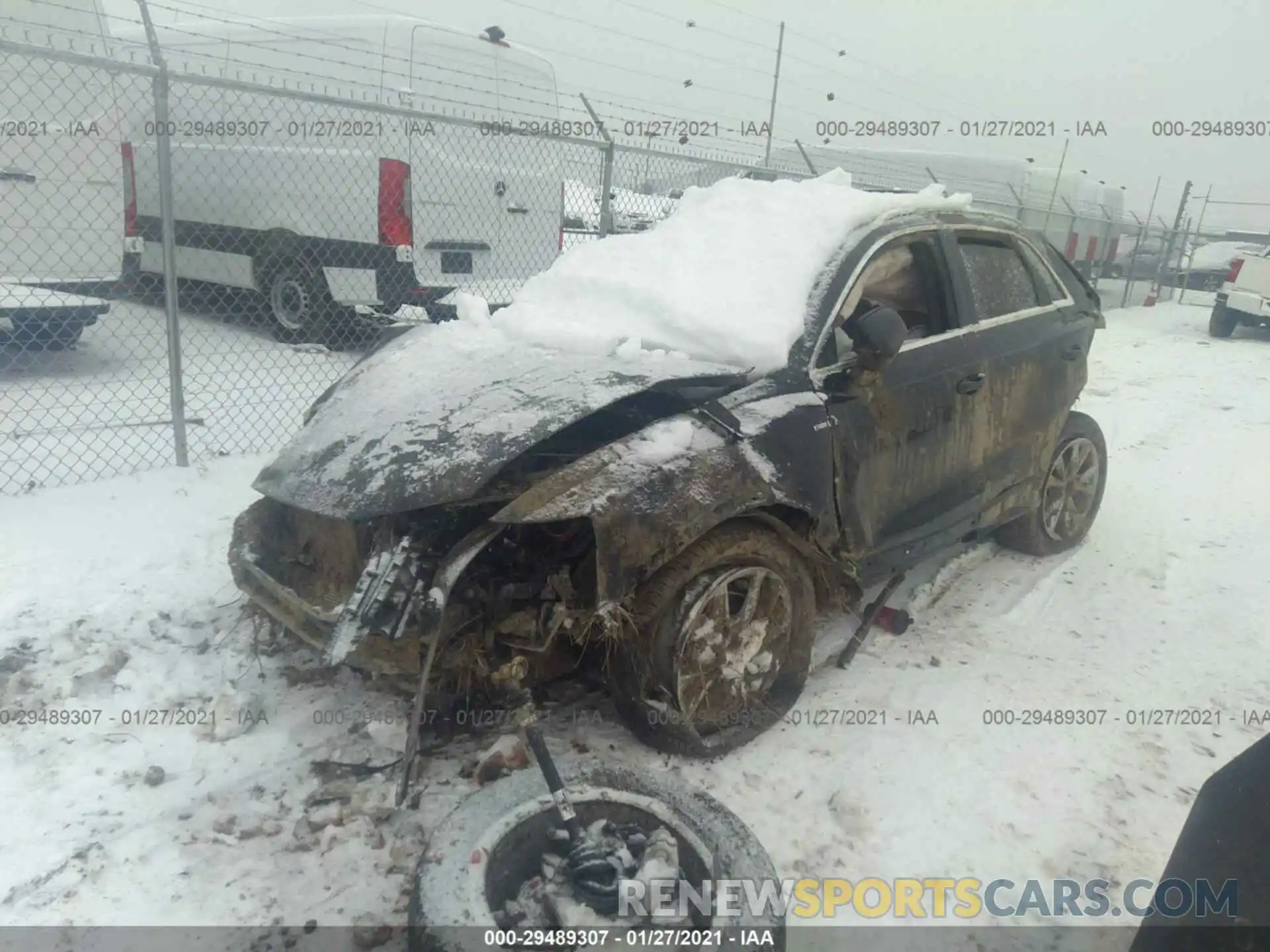 2 Photograph of a damaged car WA1DECF33M1012532 AUDI Q3 2021