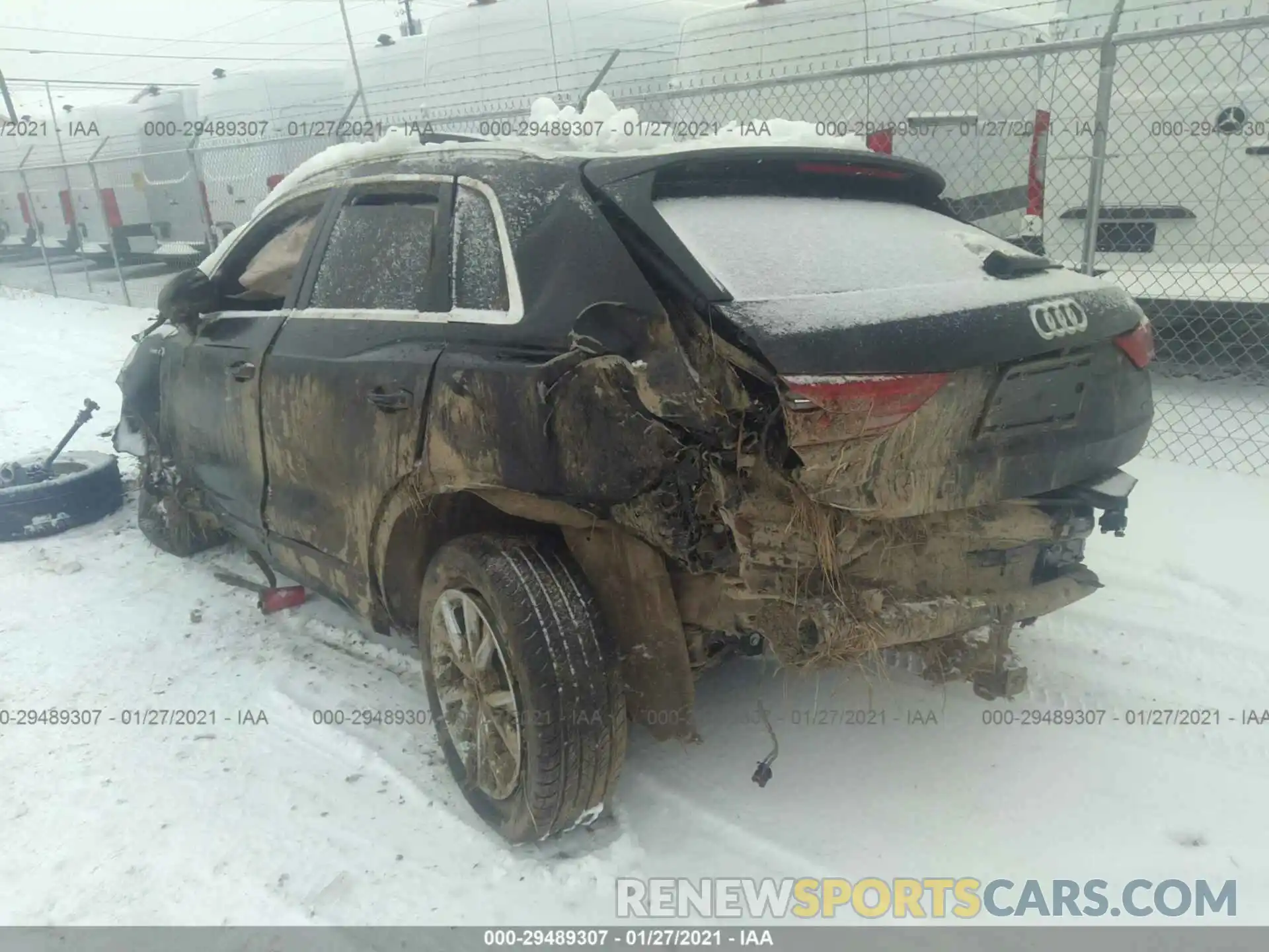 3 Photograph of a damaged car WA1DECF33M1012532 AUDI Q3 2021