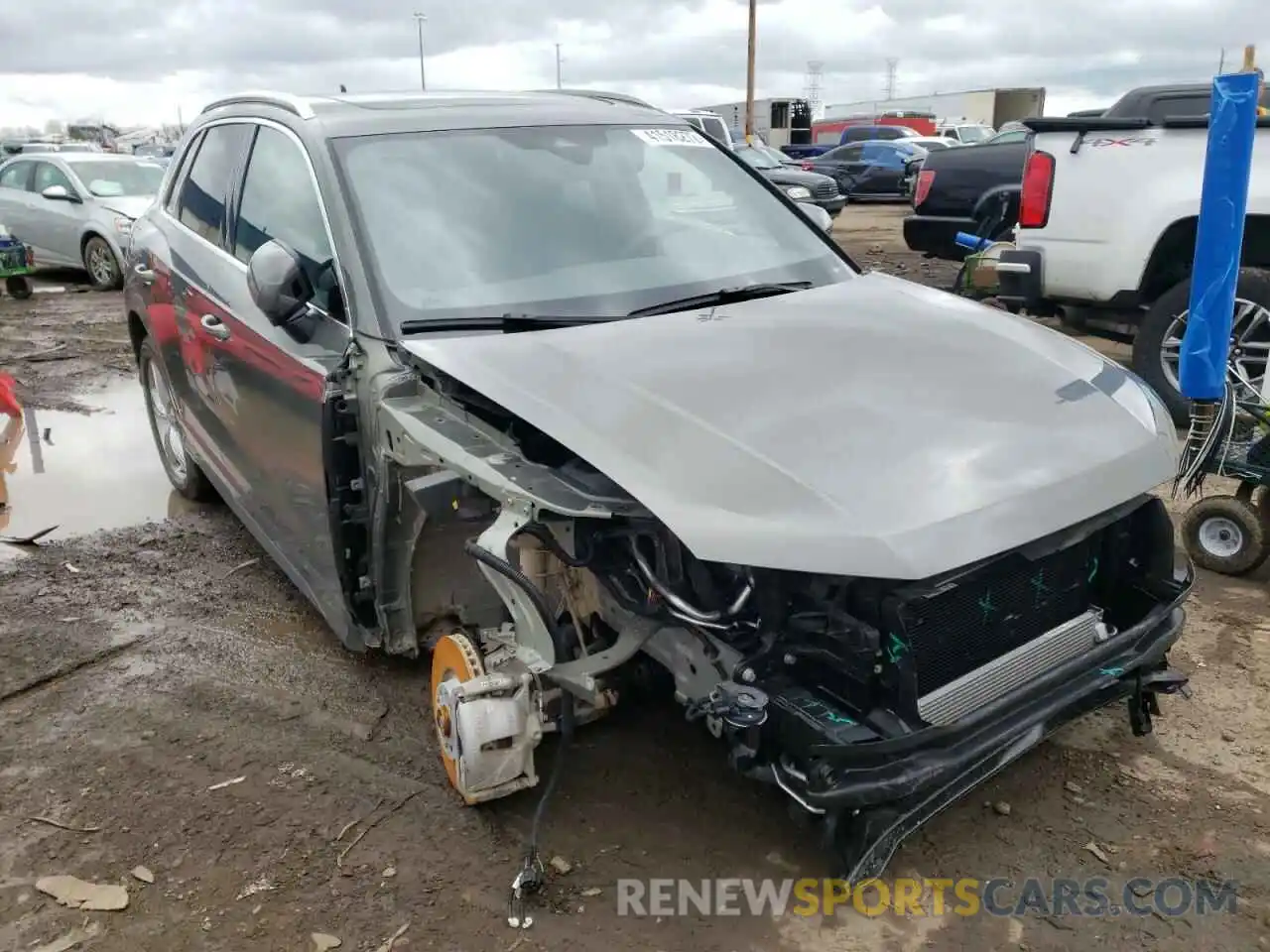 1 Photograph of a damaged car WA1DECF33M1017696 AUDI Q3 2021