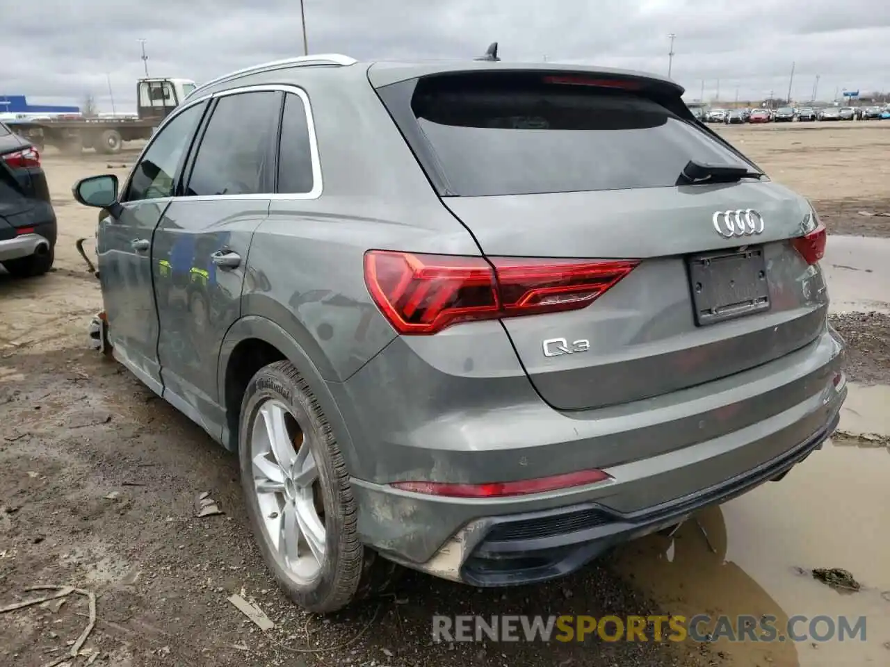 3 Фотография поврежденного автомобиля WA1DECF33M1017696 AUDI Q3 2021