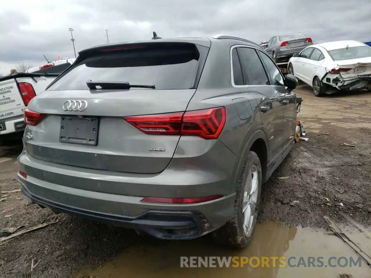 4 Фотография поврежденного автомобиля WA1DECF33M1017696 AUDI Q3 2021