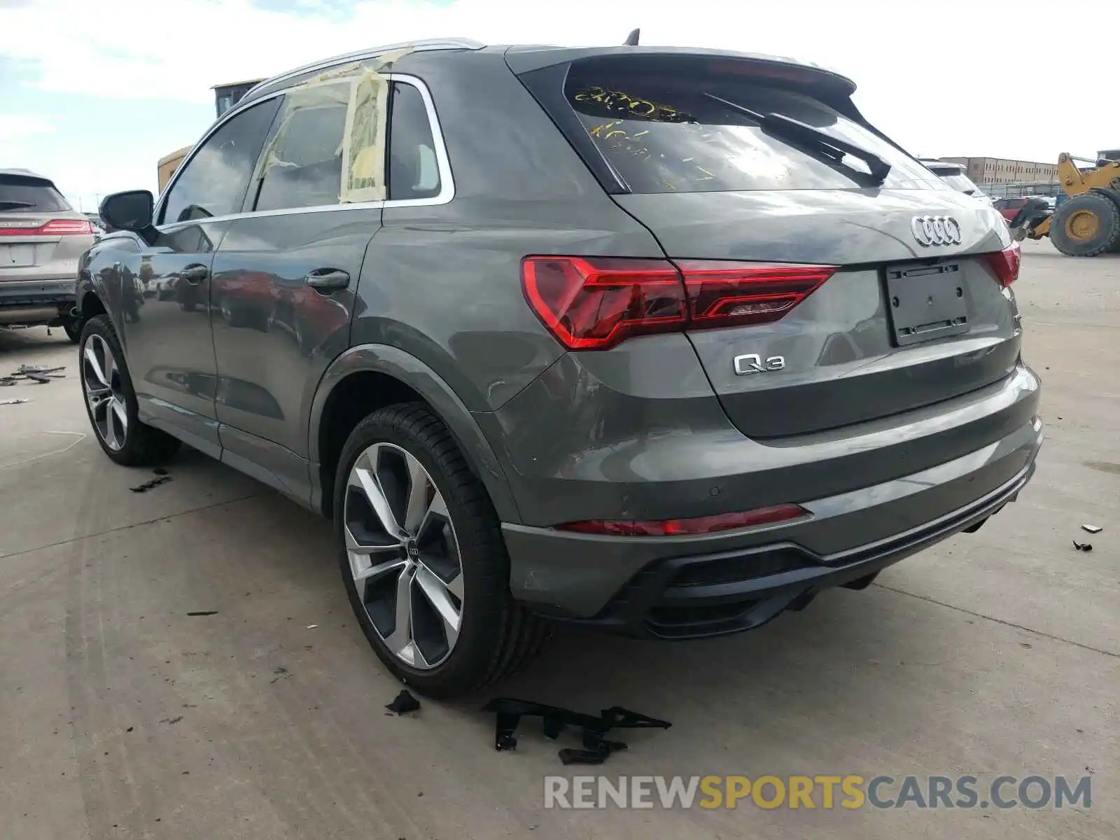 3 Фотография поврежденного автомобиля WA1DECF33M1038614 AUDI Q3 2021