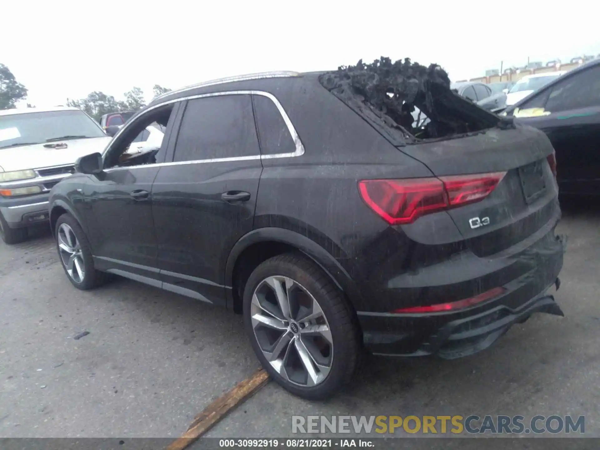 3 Фотография поврежденного автомобиля WA1DECF33M1049449 AUDI Q3 2021