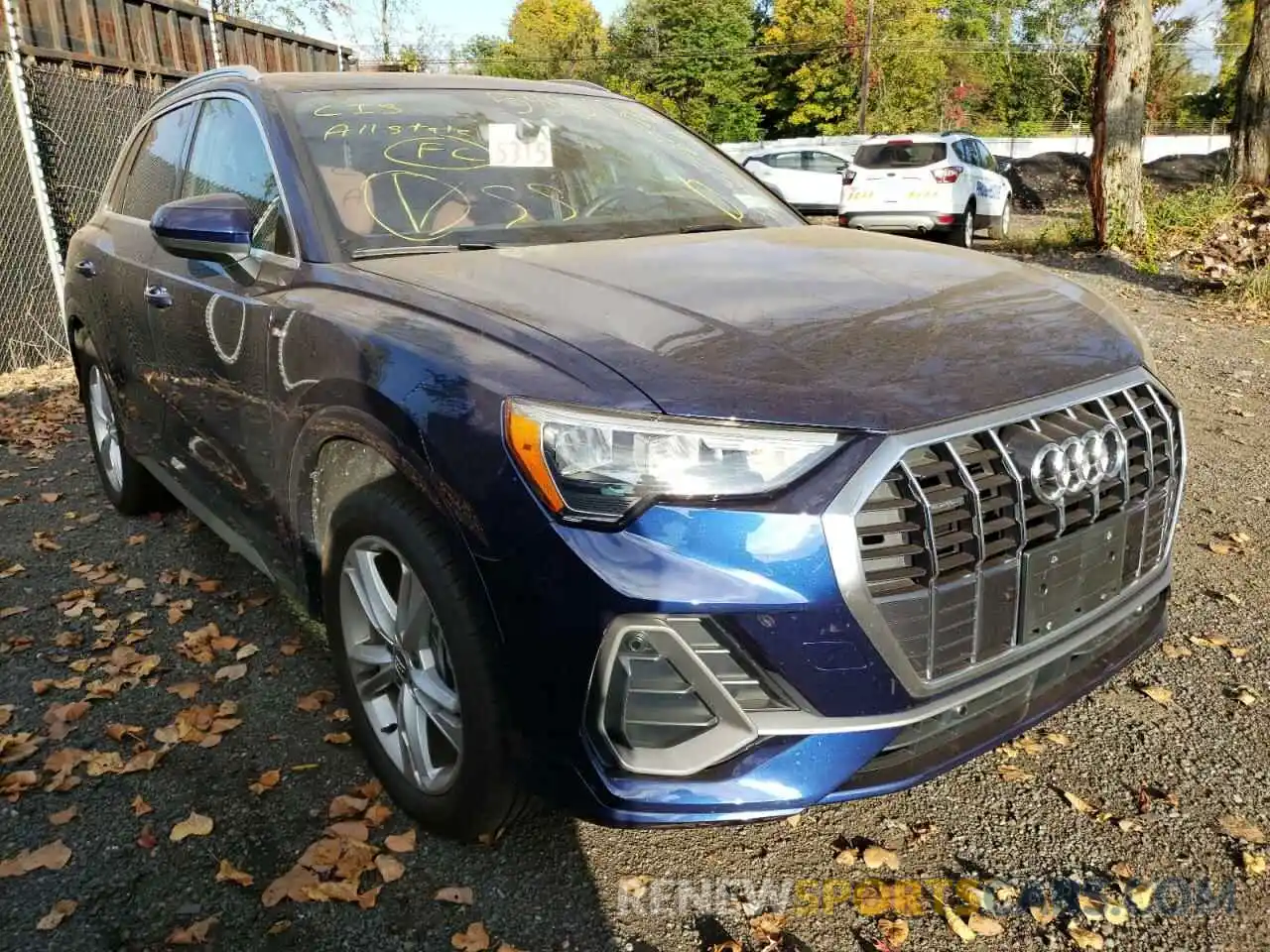 1 Photograph of a damaged car WA1DECF34M1013916 AUDI Q3 2021