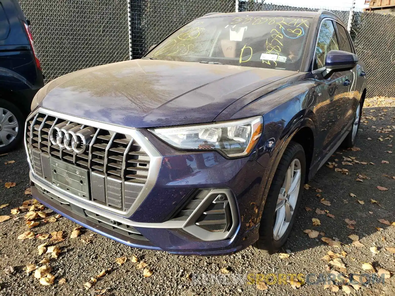 2 Фотография поврежденного автомобиля WA1DECF34M1013916 AUDI Q3 2021