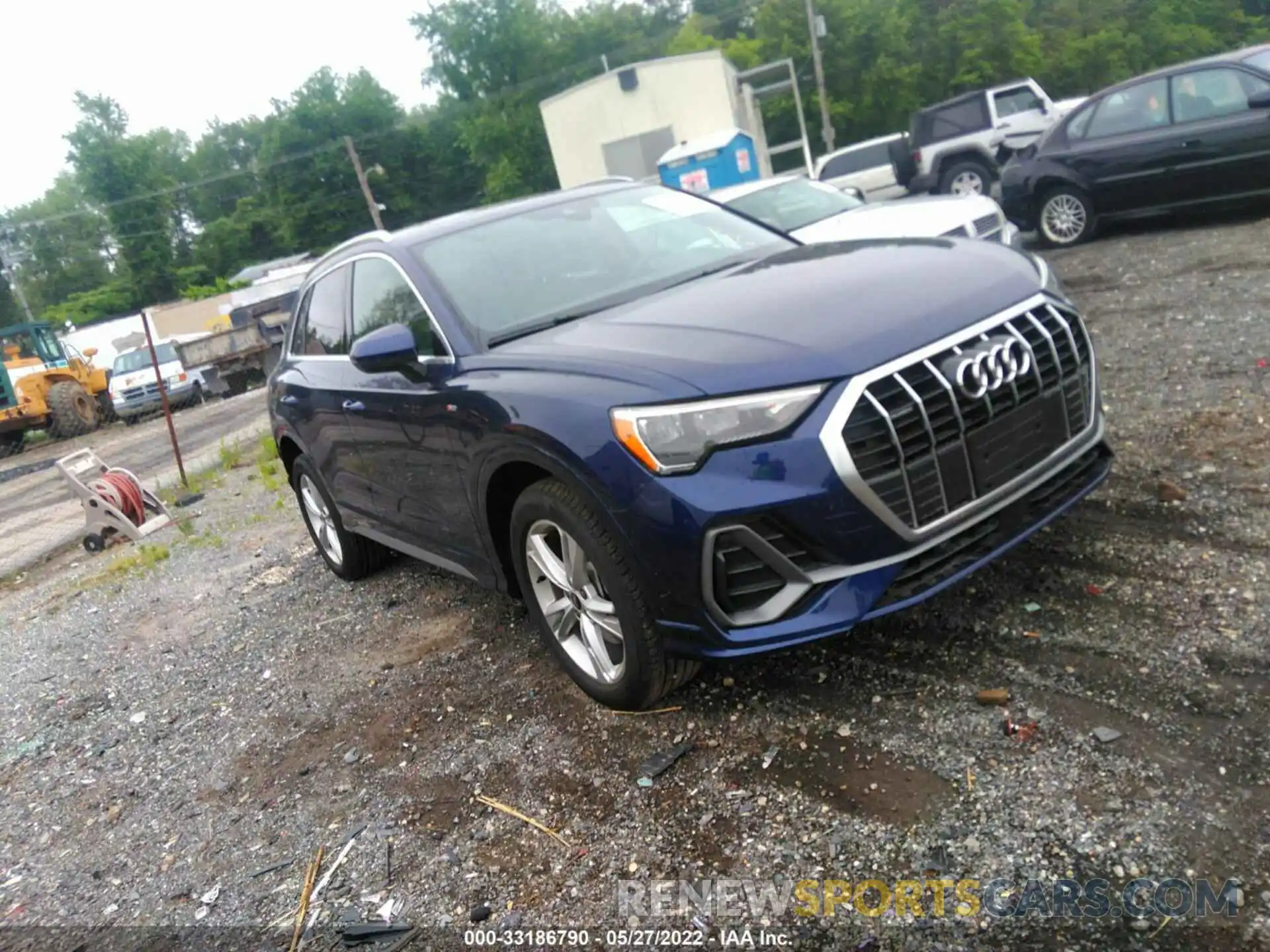 1 Photograph of a damaged car WA1DECF34M1024981 AUDI Q3 2021