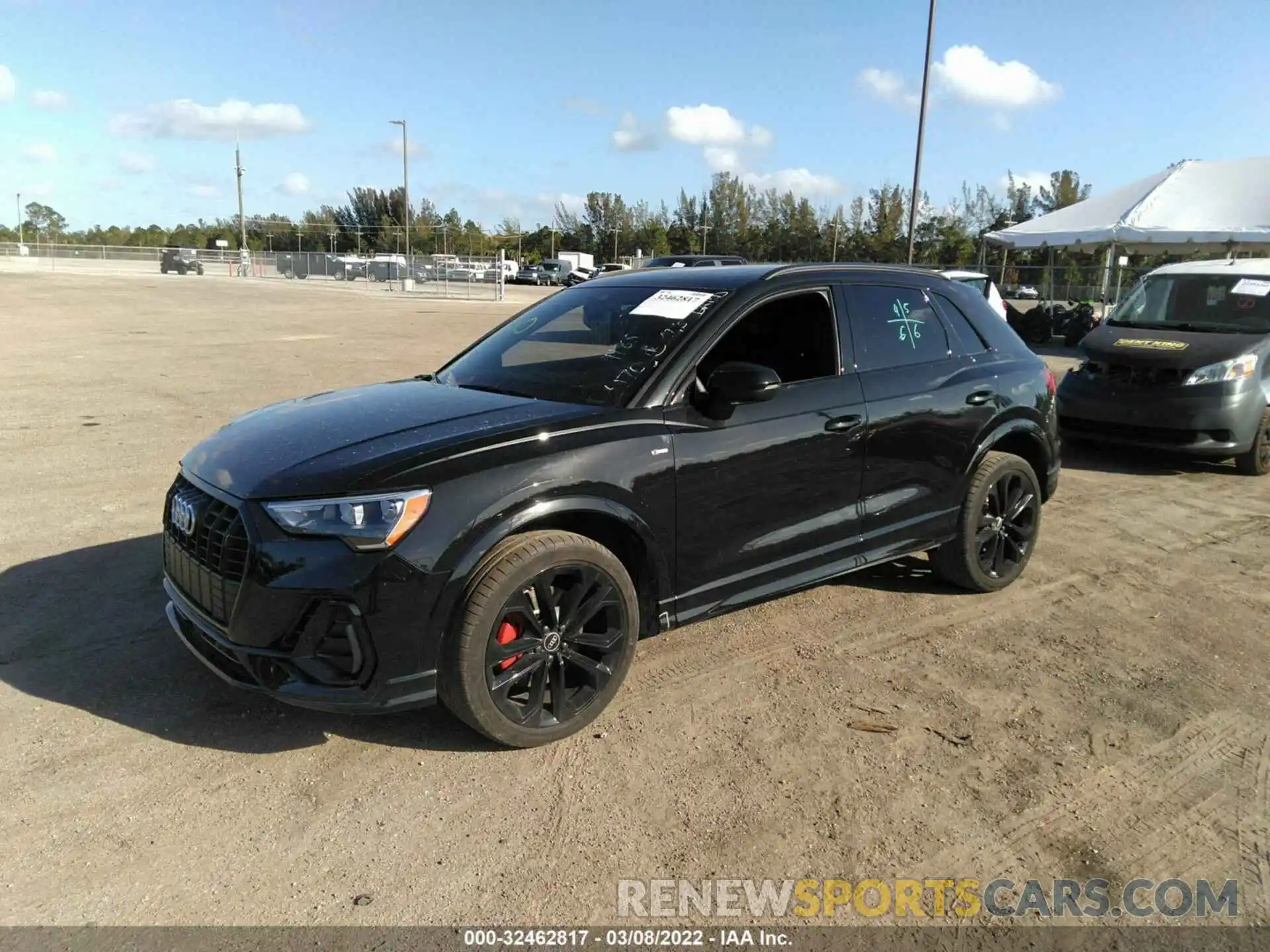 2 Photograph of a damaged car WA1DECF34M1031185 AUDI Q3 2021