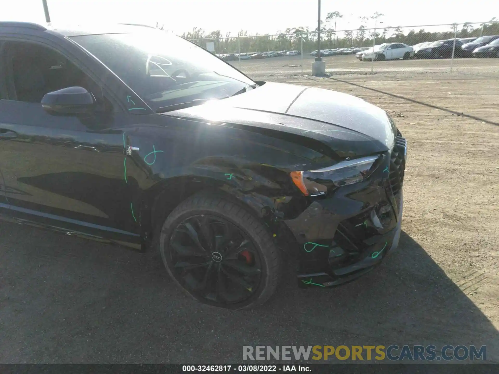 6 Photograph of a damaged car WA1DECF34M1031185 AUDI Q3 2021