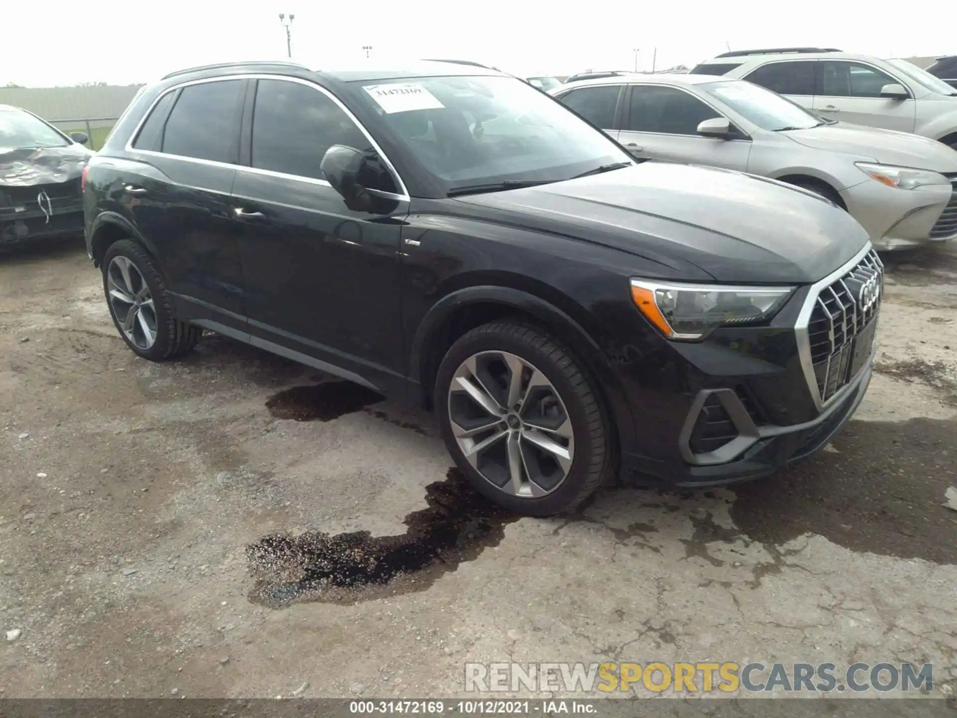 1 Photograph of a damaged car WA1DECF34M1047614 AUDI Q3 2021