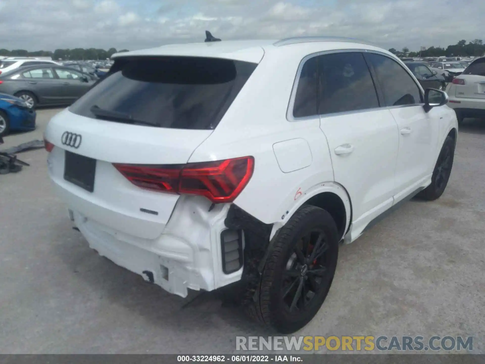 4 Фотография поврежденного автомобиля WA1DECF34M1126779 AUDI Q3 2021