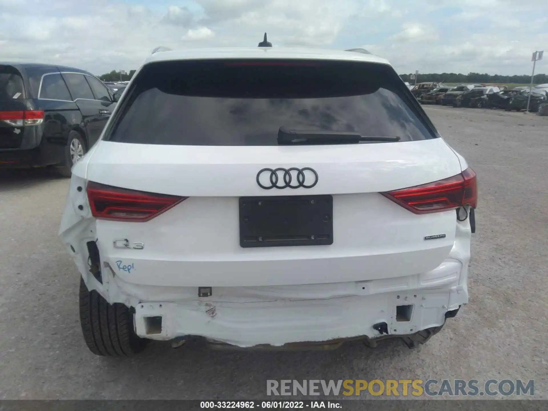 6 Photograph of a damaged car WA1DECF34M1126779 AUDI Q3 2021