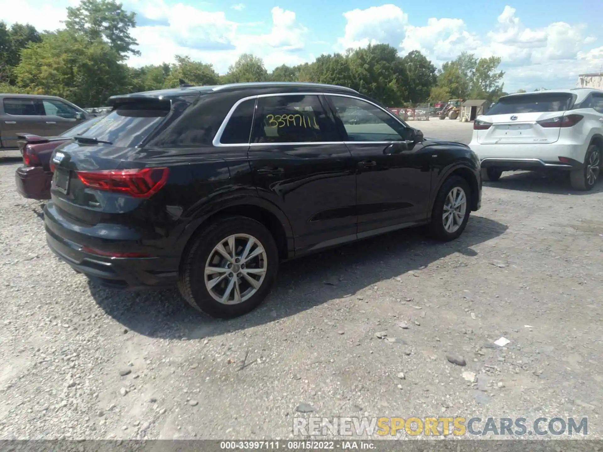 4 Фотография поврежденного автомобиля WA1DECF35M1011995 AUDI Q3 2021