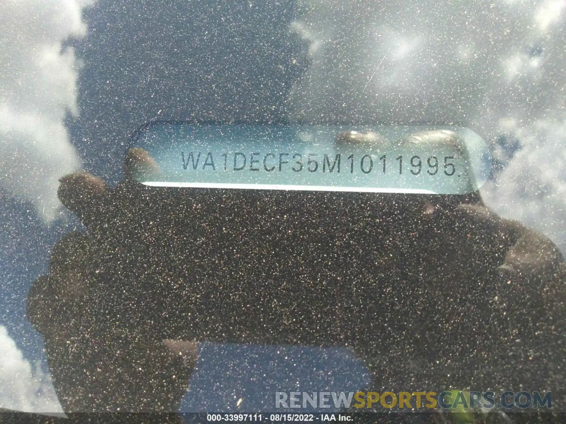 9 Фотография поврежденного автомобиля WA1DECF35M1011995 AUDI Q3 2021