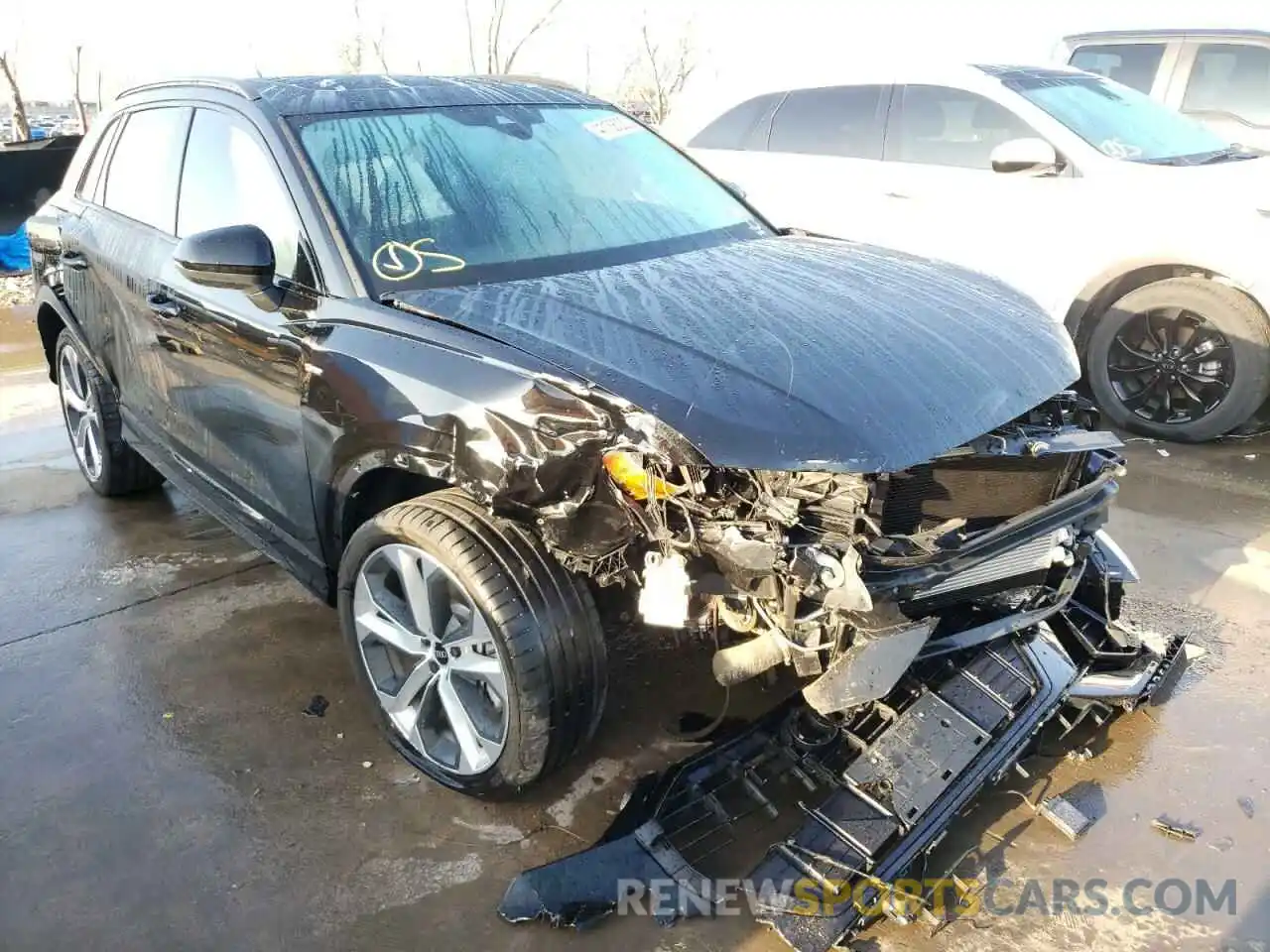 1 Photograph of a damaged car WA1DECF35M1105505 AUDI Q3 2021