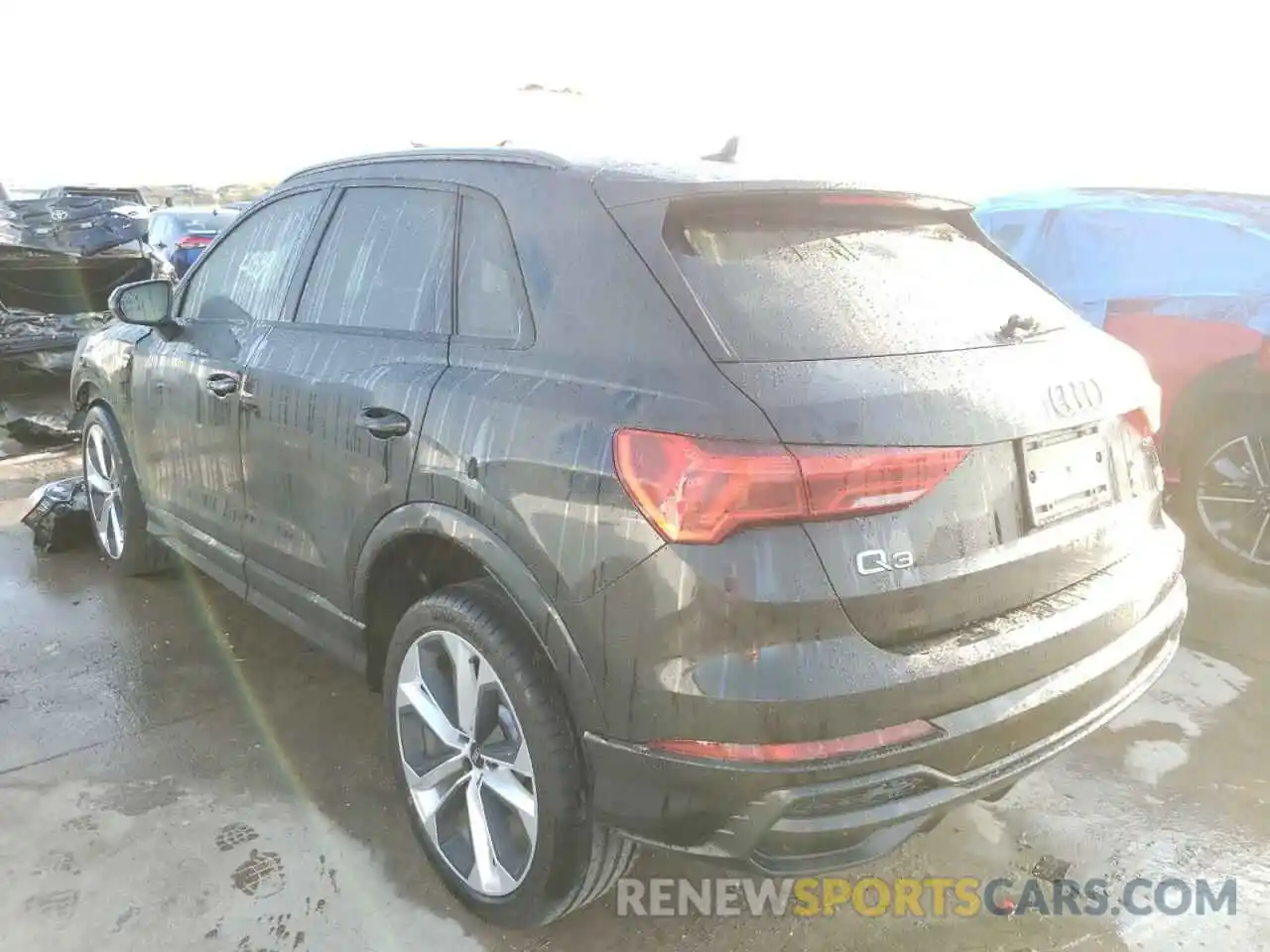 3 Фотография поврежденного автомобиля WA1DECF35M1105505 AUDI Q3 2021