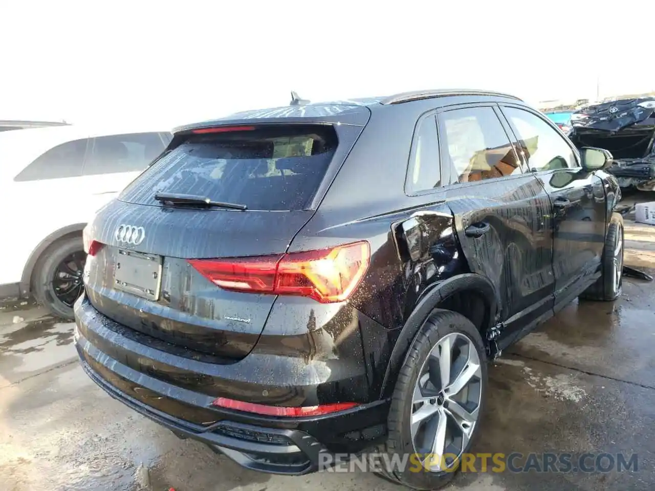 4 Фотография поврежденного автомобиля WA1DECF35M1105505 AUDI Q3 2021