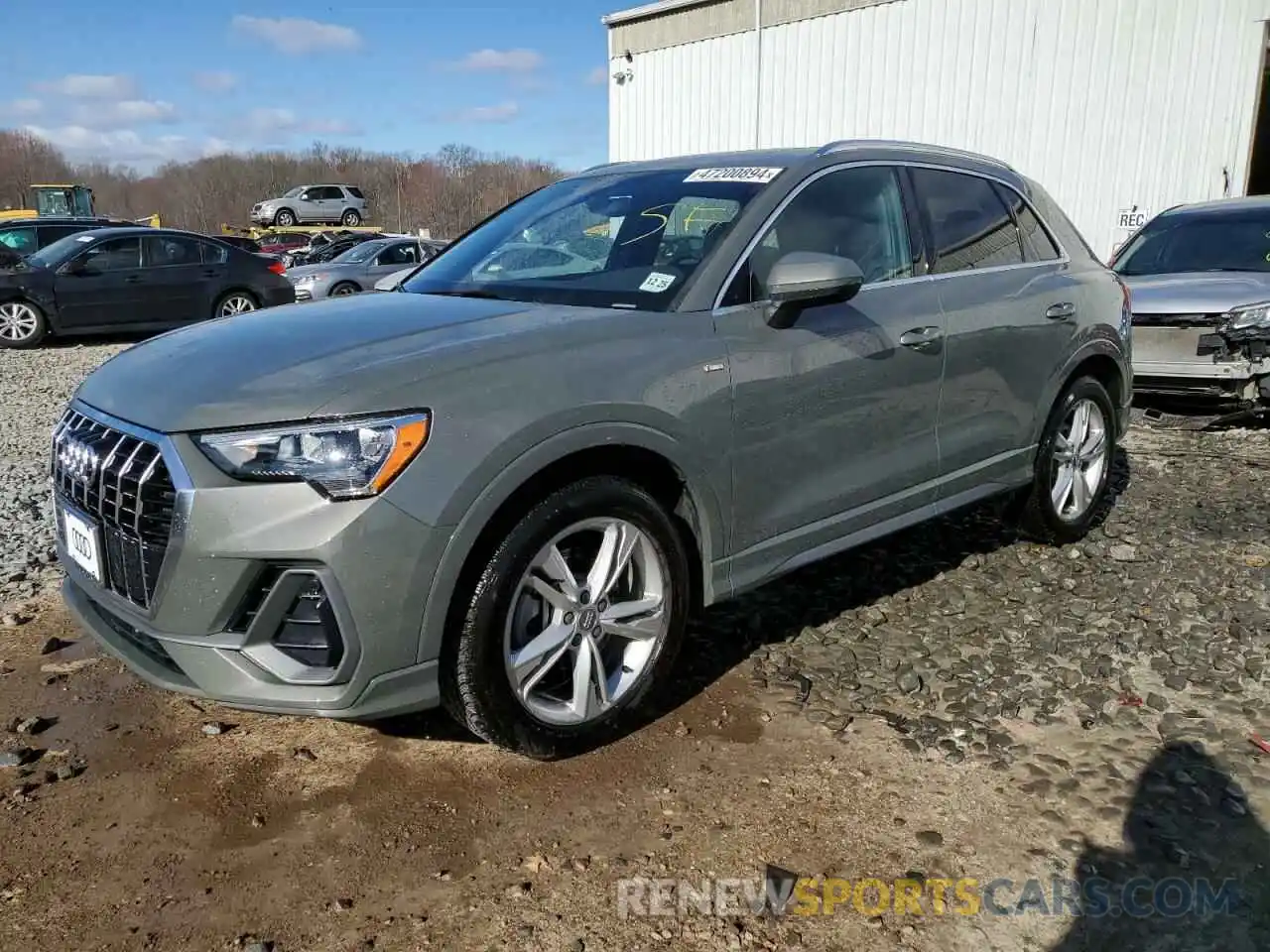 1 Photograph of a damaged car WA1DECF36M1009754 AUDI Q3 2021