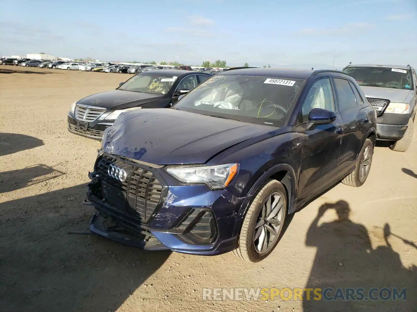 2 Photograph of a damaged car WA1DECF36M1047226 AUDI Q3 2021